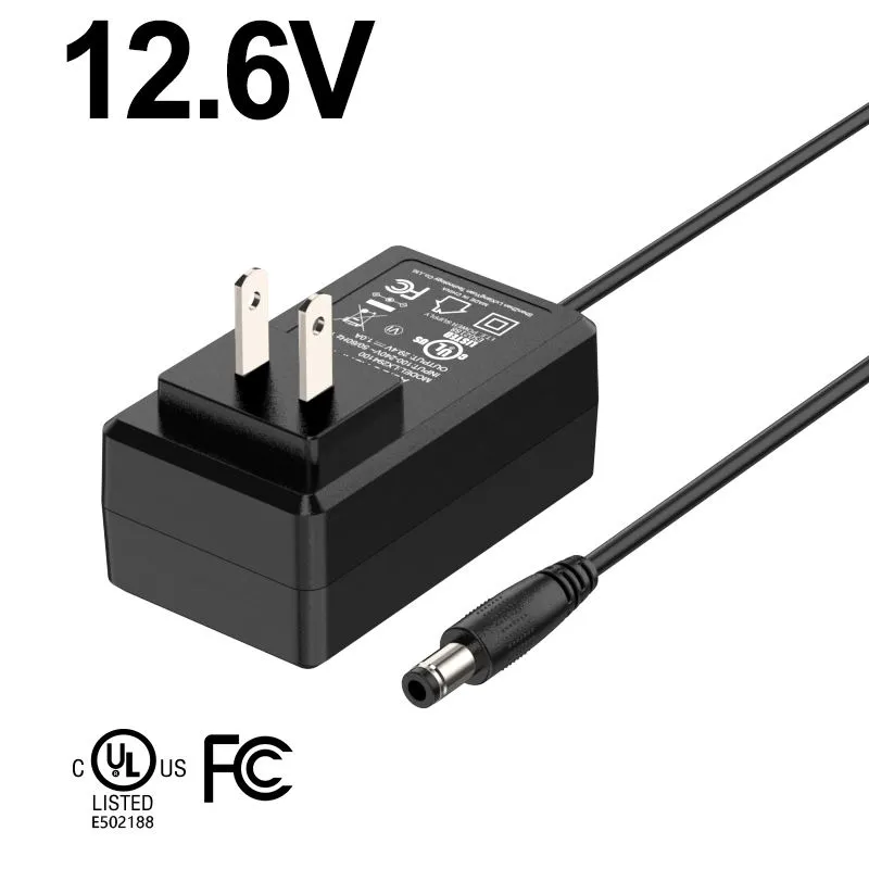 12.6v 2A Wall Mount Electric Scooter Power Supply Adaptor