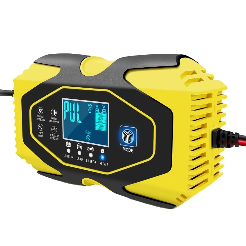 12V 24V Pengisi Baterai Mobil Motor