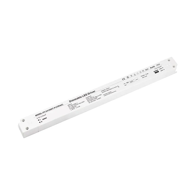 12V 24V Triac Tegangan Konstan Dimmable LED Driver