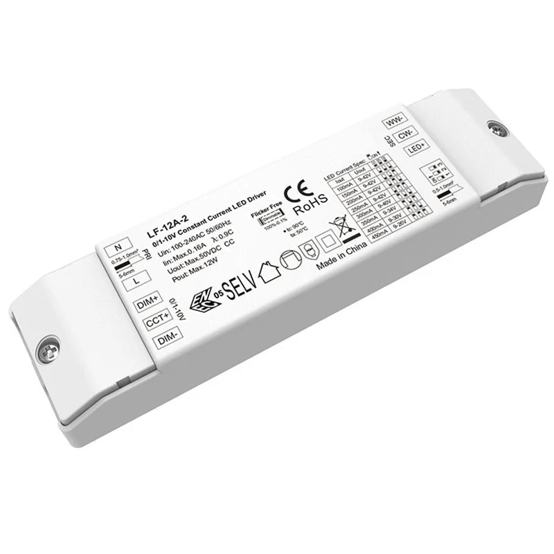 12W Konstan Saiki 0-10V CCT Dimmable LED Driver