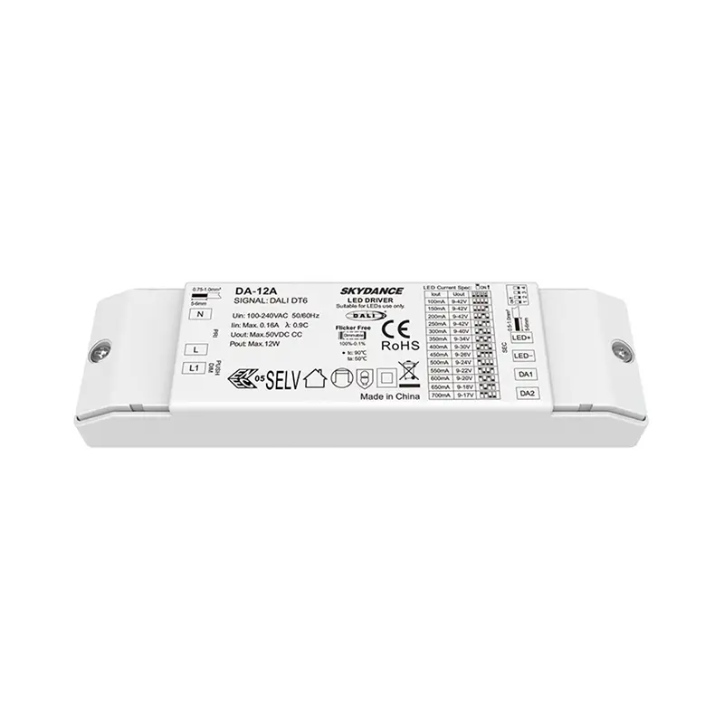 12W Konstan Saiki DALI Dimmable LED Driver