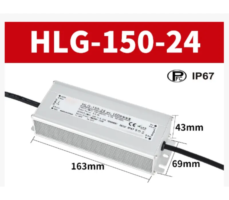 150W Waterproof LED Driver Pambuka