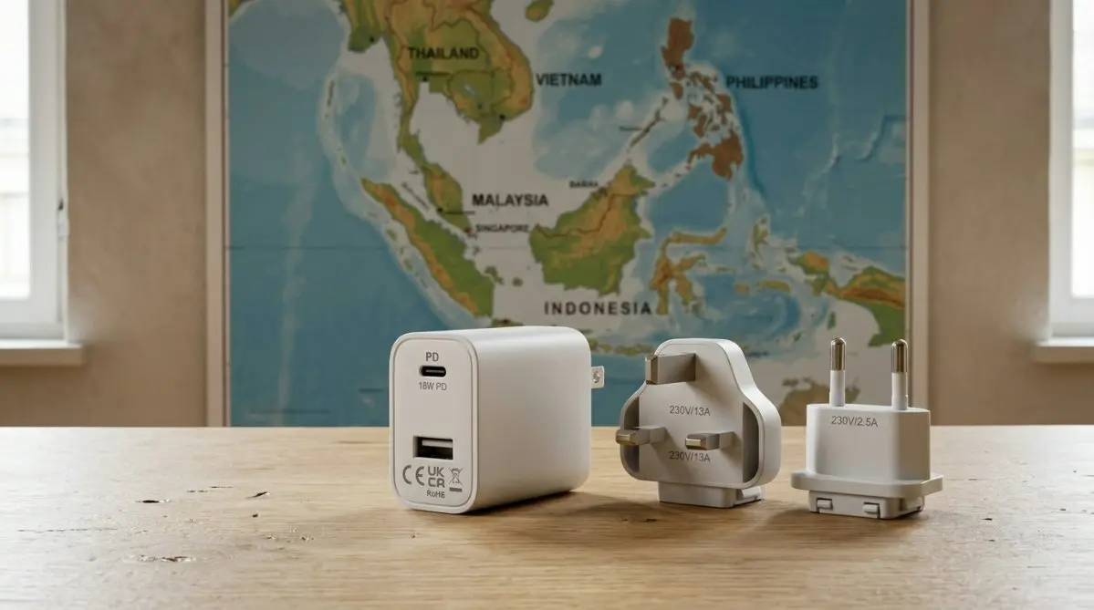 Adaptor Daya Premium kanggo pabrik China: 2026 ASEAN Compliance lan B2B Sourcing Guide