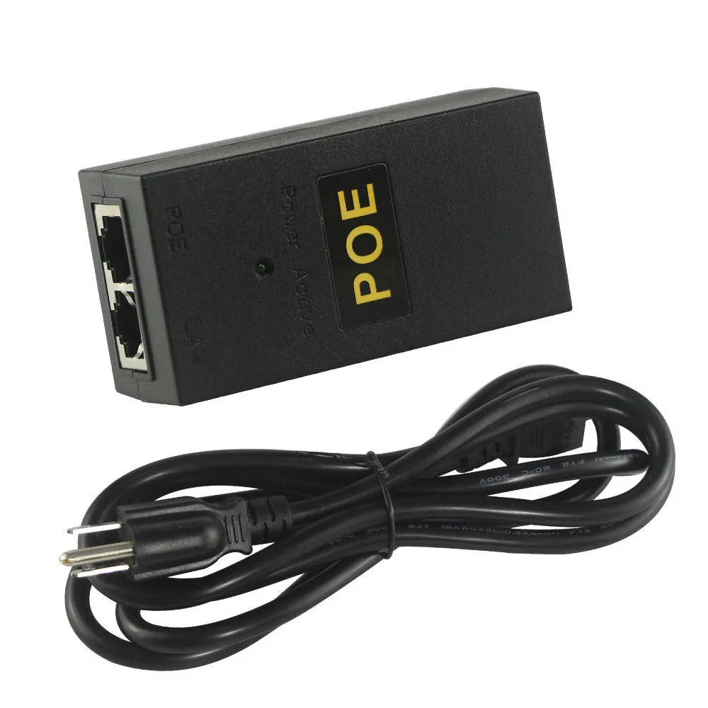 48V 0.5A Desktop POE Injector Adaptor