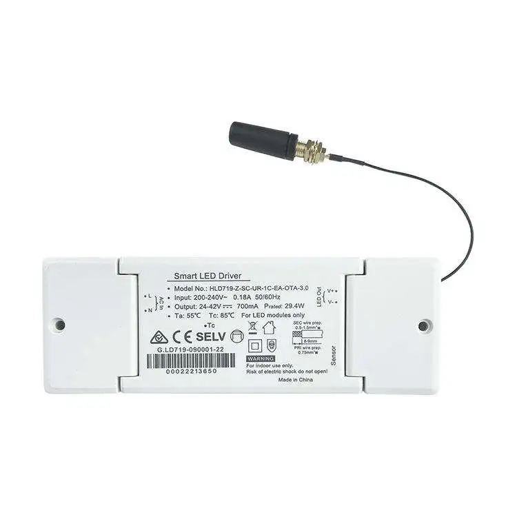 Kontrol Nirkabel Tuya Zigbee 350ma Cct Dimmable Led Driver
